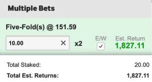 5 fold bet calculator|acc bet calculator.